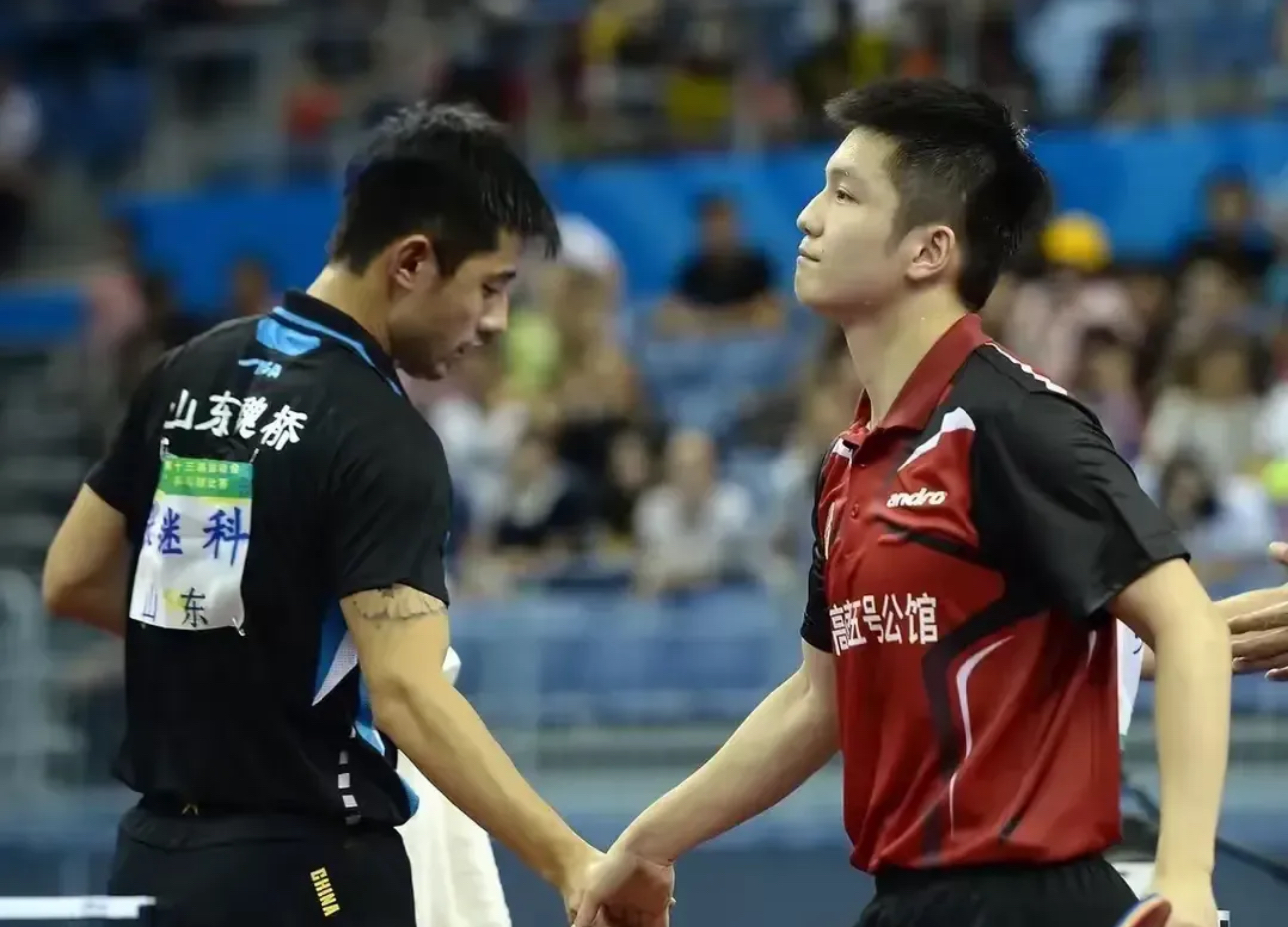 韩国队完胜德国队，张继科扛起全队