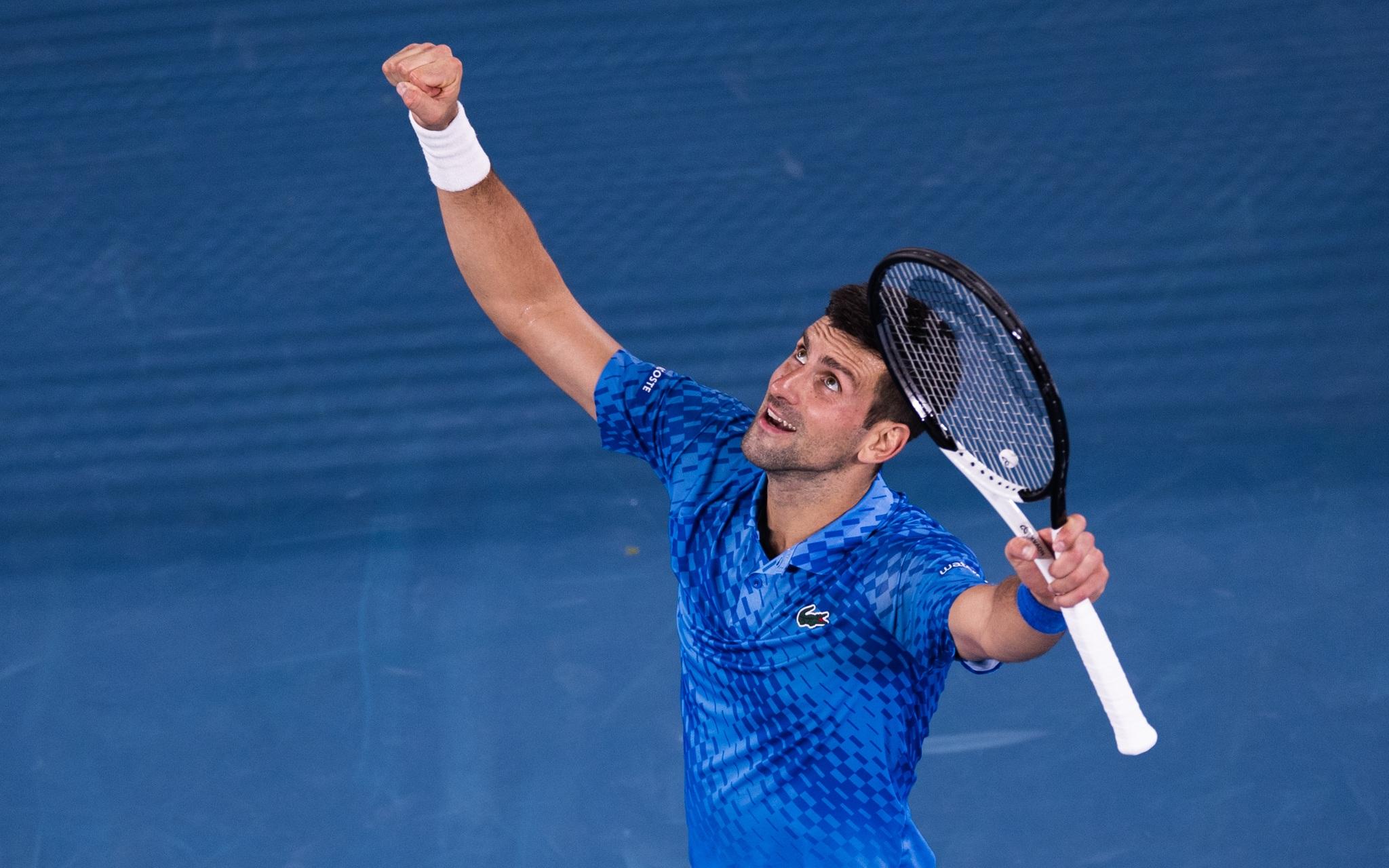 ATP总决赛力克澳网,德约科维奇高光表现 ATP总决赛力克澳网,德约科维奇高光表现